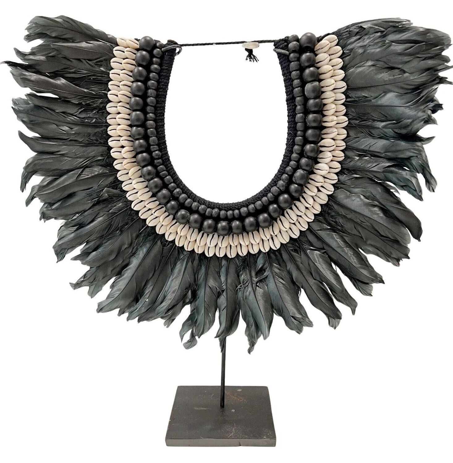 COLLAR PAPÚA de ebano