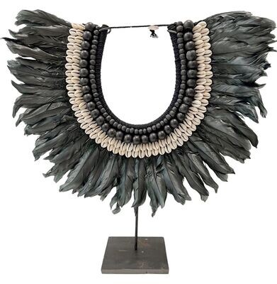 COLLAR PAPÚA de ebano
