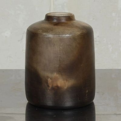 Cerámica Zulú, Pátina Ahumada, Cilíndrica, Sudáfrica