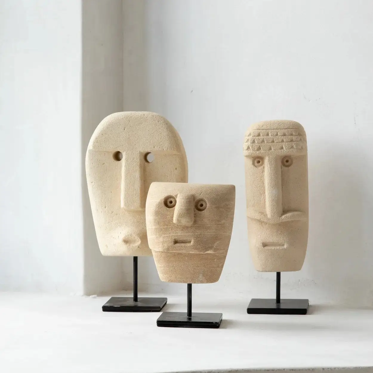 La piedra Sumba #21 en el stand