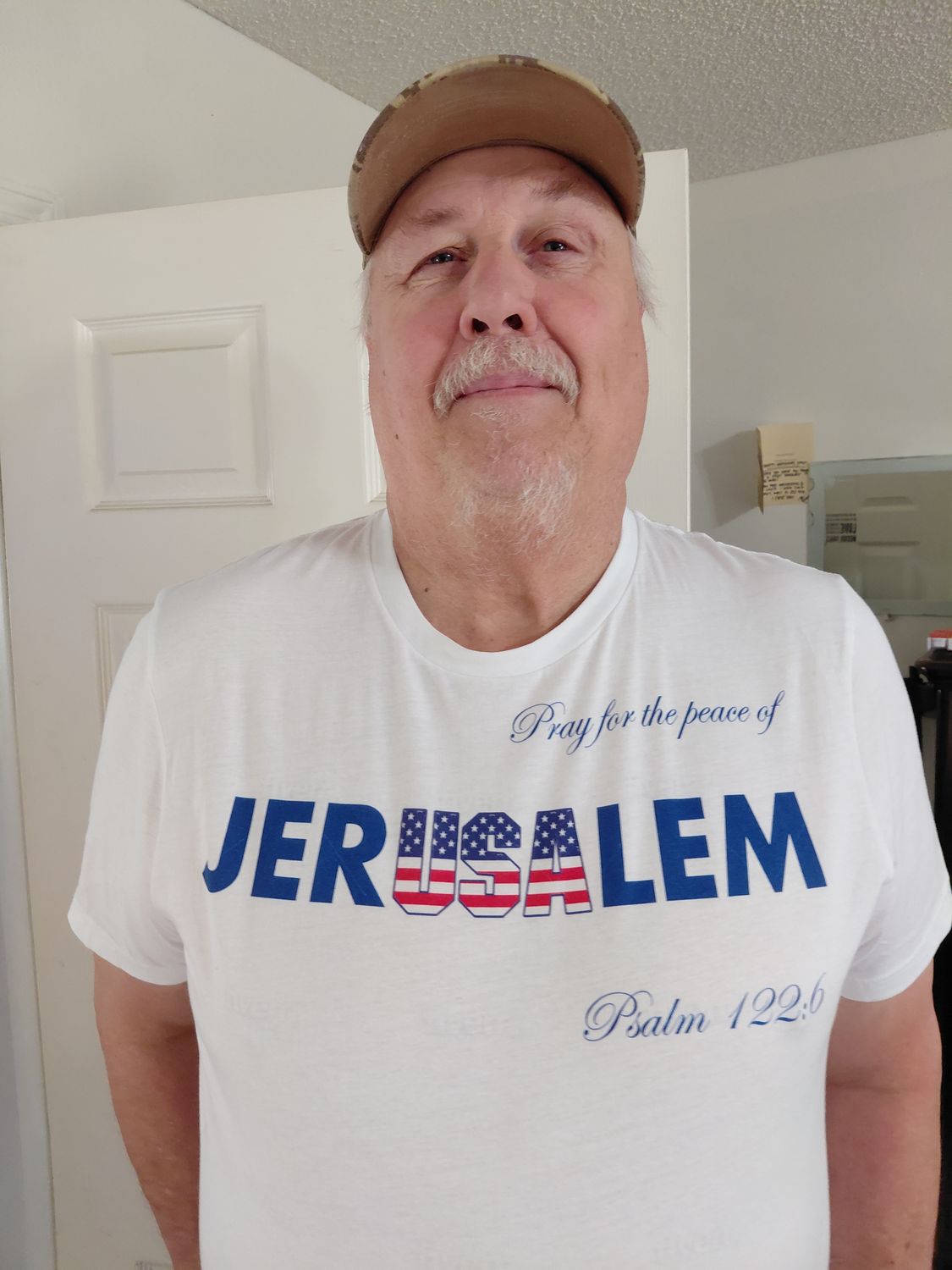 Pray for the Peace of JerUSAlem Short sleeve t-shirt