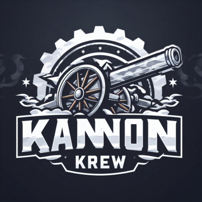 Machine - 52 - Team KANNON KREW - SLEEVE LOGO (right)- will be added to any Team Machine apparel