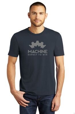 Machine - 11 - Unisex - Navy/Heathered Charcoal - T-Shirt