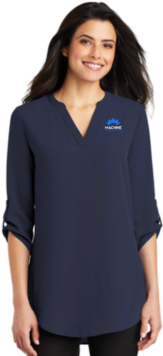 Machine - 249 - Port Authority ® Ladies 3/4-Sleeve Tunic Blouse