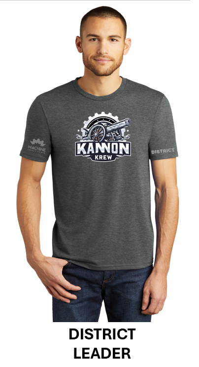 KANNON KREW - District Shirt - Heathered Charcoal