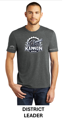 KANNON KREW - District Shirt - Heathered Charcoal