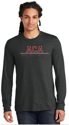 ACA - 64- District ® Perfect Tri ® Long Sleeve Tee - black frost