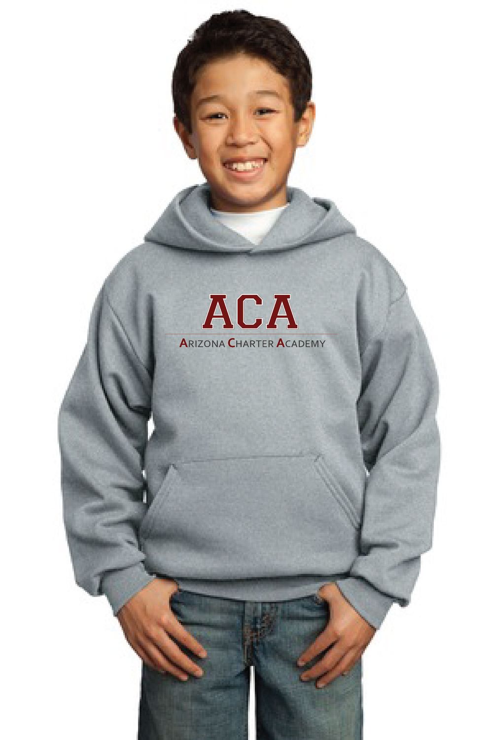 ACA - 19 - HOODED SWEATSHIRTS - Elementary Logo