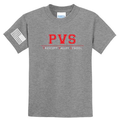 PVS - 801 - 4-6th SPIRIT SHIRT - Athletic Heather