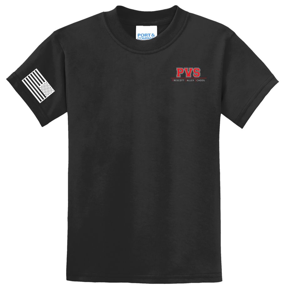 PVS - 802 - 7-10th SPIRIT SHIRT - Black