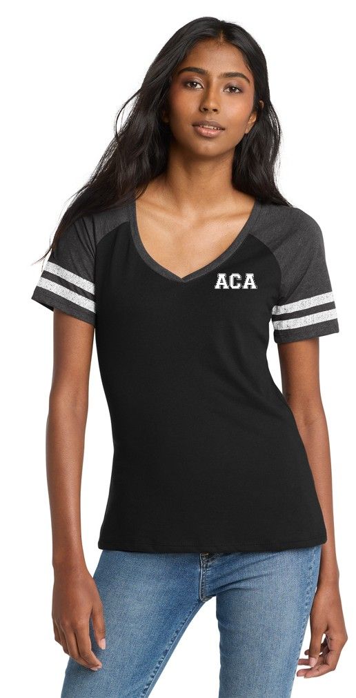 ACA - 56 - District ® Women’s Game V-Neck Tee