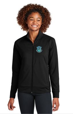 AZ Therapy Dogs - Sport-Tek® Women&#39;s Sport-Wick® Stretch Full-Zip Cadet Jacket