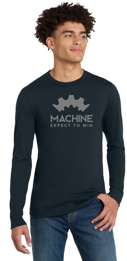 Machine - 16 - UNISEX - District® Perfect Tri® Long Sleeve Tee
