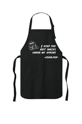 JJ - 01 - Apron - "I keep my best snacks under my apron"