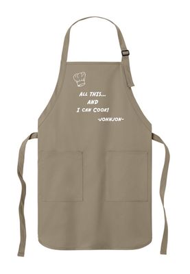 JJ - 05 - Apron - "All this... and I can cook!"