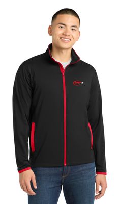 PFP - 17 -Sport-Tek® Sport-Wick® Stretch Contrast Full-Zip Jacket
