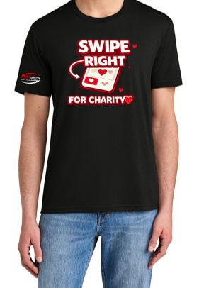 PFP - 45 - District® Perfect Tri® Tee - Swipe RIGHT for Charity