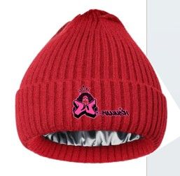 JJ - 26 - Satin-Lined Wool Beanie Hat – Warm Knit Winter Cuffed Skull Cap for Men &amp; Women