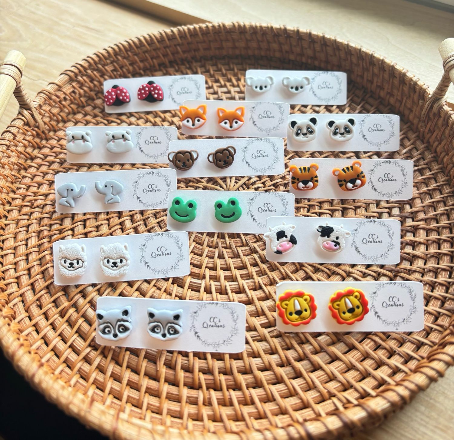 Animal Earrings