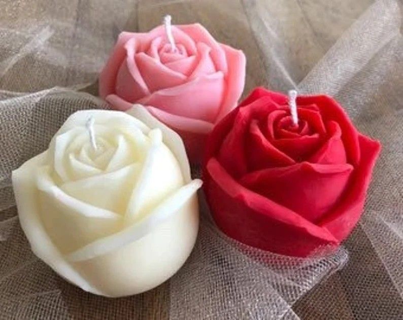 Rose Candle