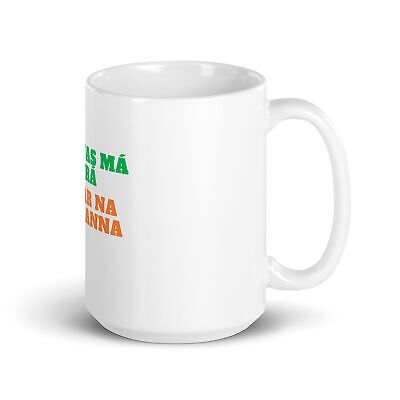 Darts Irish White glossy mug