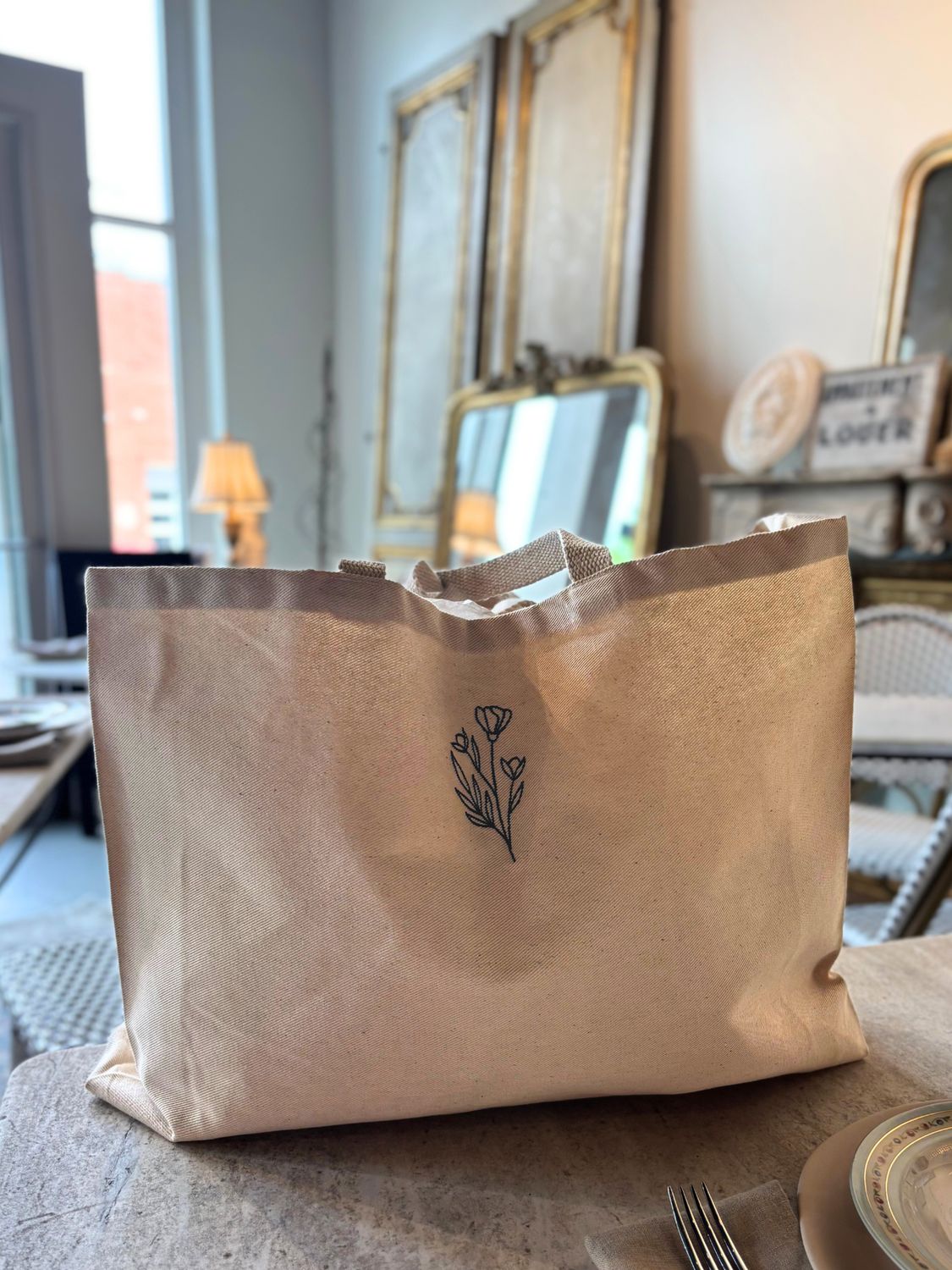 French Bleue Tote Bag