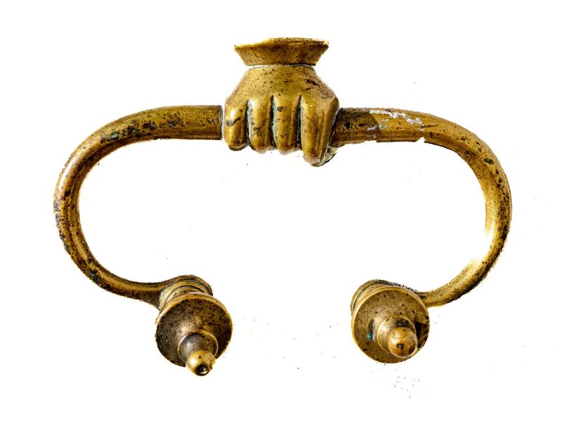 Antique Brass Furniture Pulls / Bail Handles (Lot)
