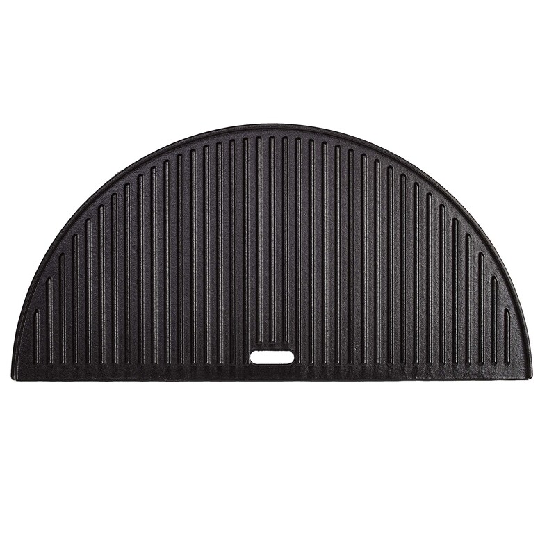 Kamado Joe® Half Moon Cast Iron Reversible Grill Griddle for 24 in. Big Joe™