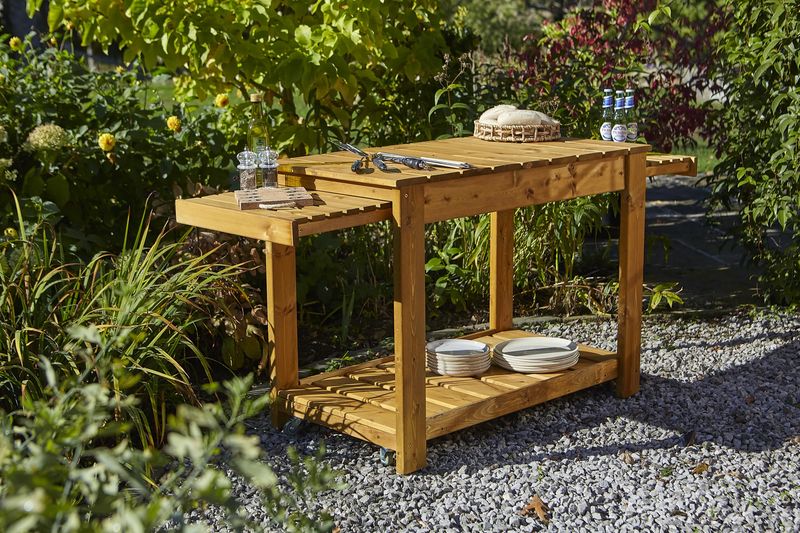 Barbecue &amp; Pizza Oven Table