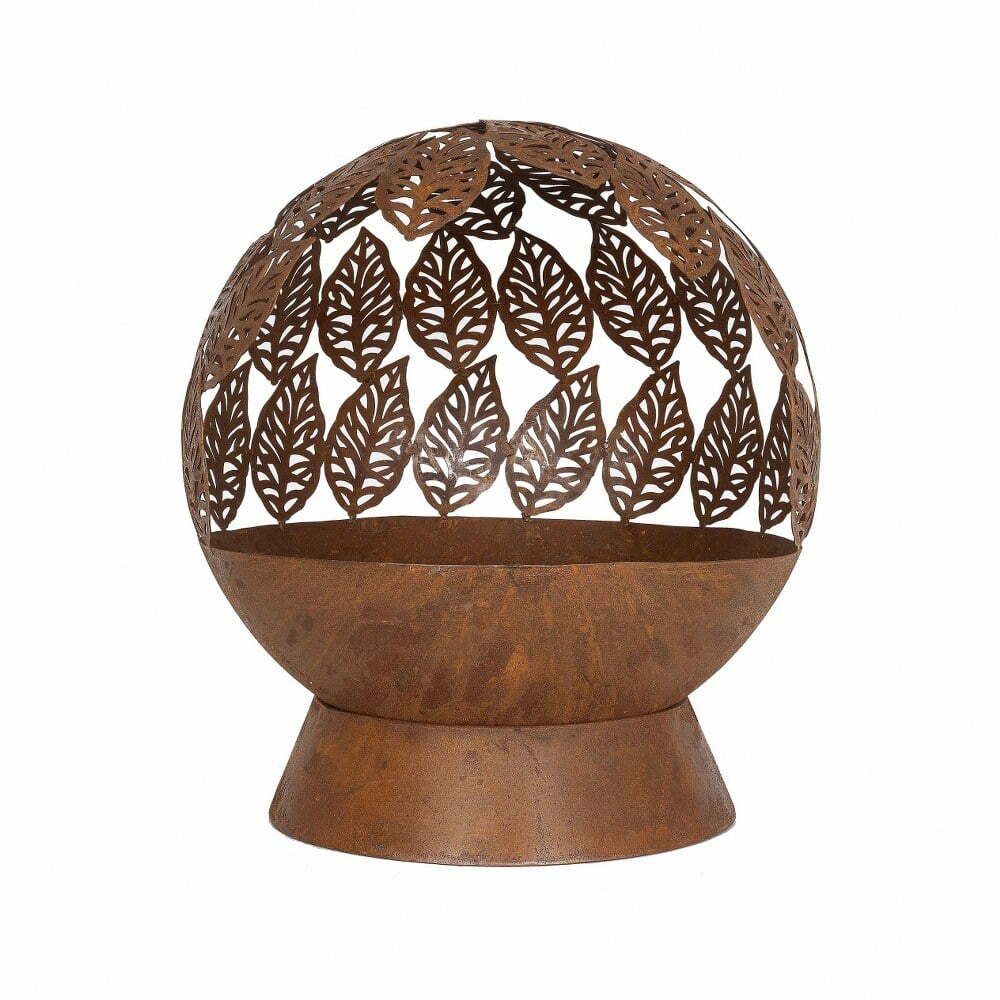 Leaves Fire Globe