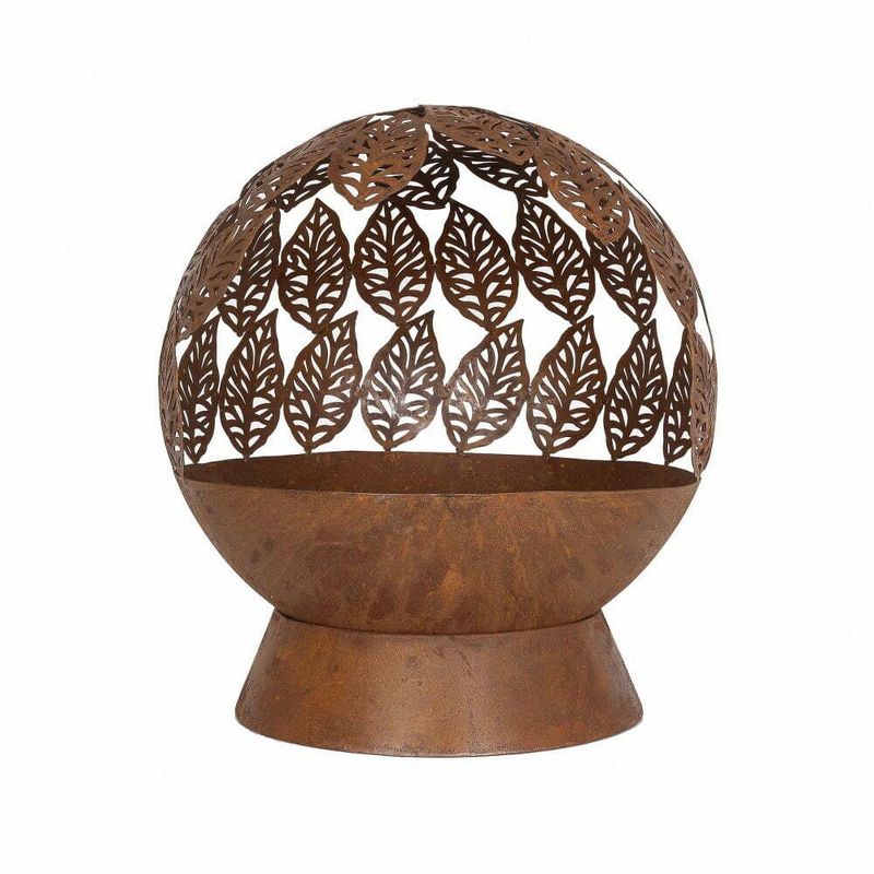 Leaves Fire Globe
