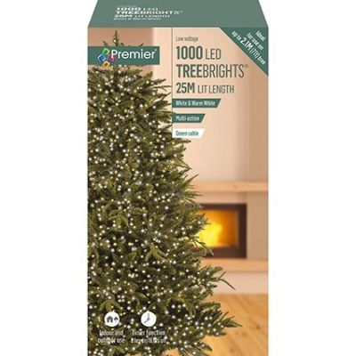 1000 LED TreeBrights - White &amp; Warm White - 25m