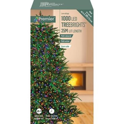 1000 LED TreeBrights - Multi-Coloured - 25m