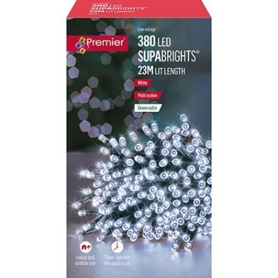 380 LED - Supabrights - White - 23m