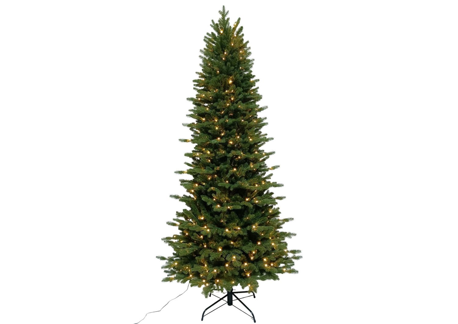 Artificial Christmas Tree - Chamonix Slim - Prelit - 225cm
