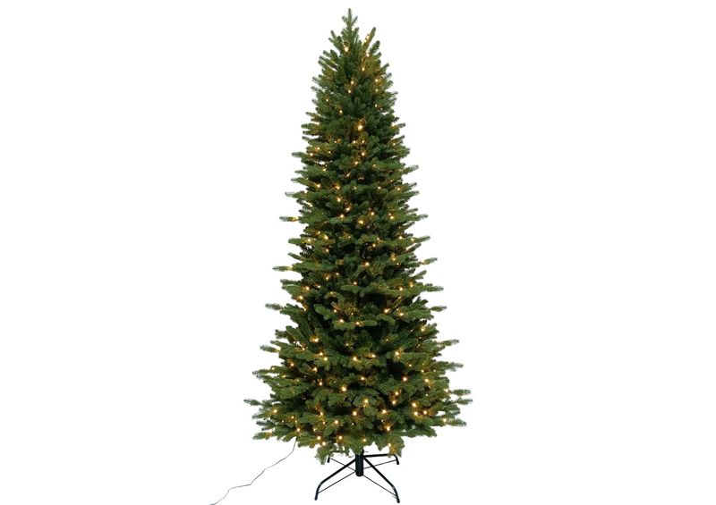 Artificial Christmas Tree - Chamonix Slim - Prelit - 225cm