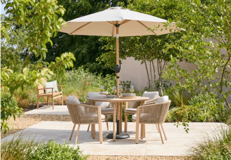 St Lucia - 4 Seat Dining Set