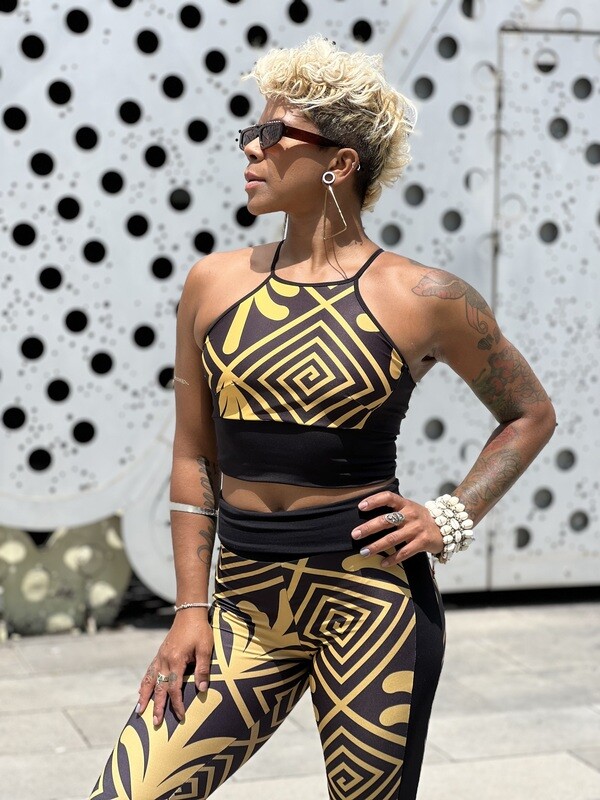 CONJUNTO LEGGING +TOP ETNIK LIS VIBES