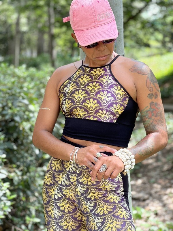 CONJUNTO LEGGING +TOP ETNIK DHELI VIBES