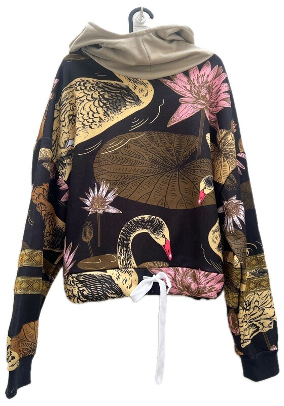SUDADERA BAD BAT  CROP SWAN SWAGG