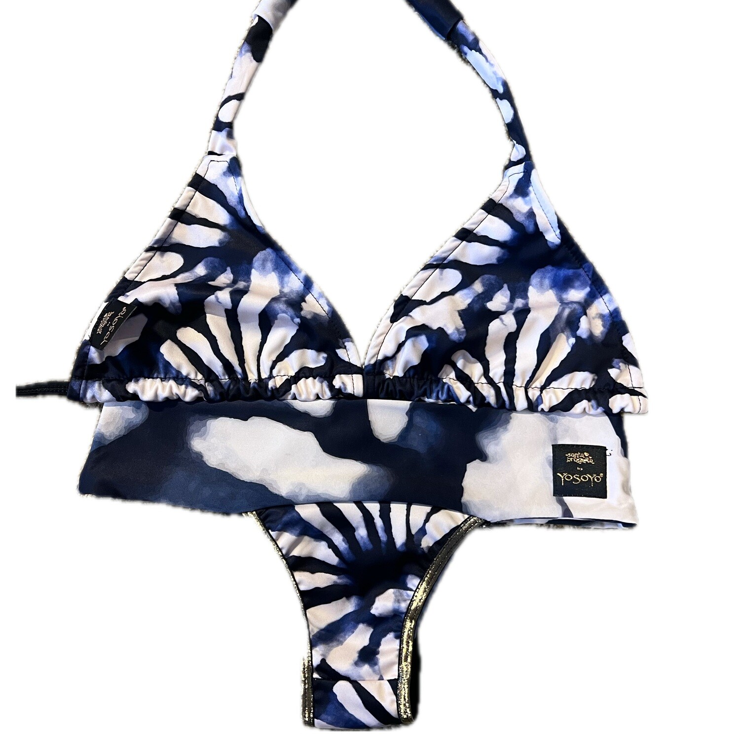 Conjunto BRAZIL + TRIÁNGULO “Corazón blue“