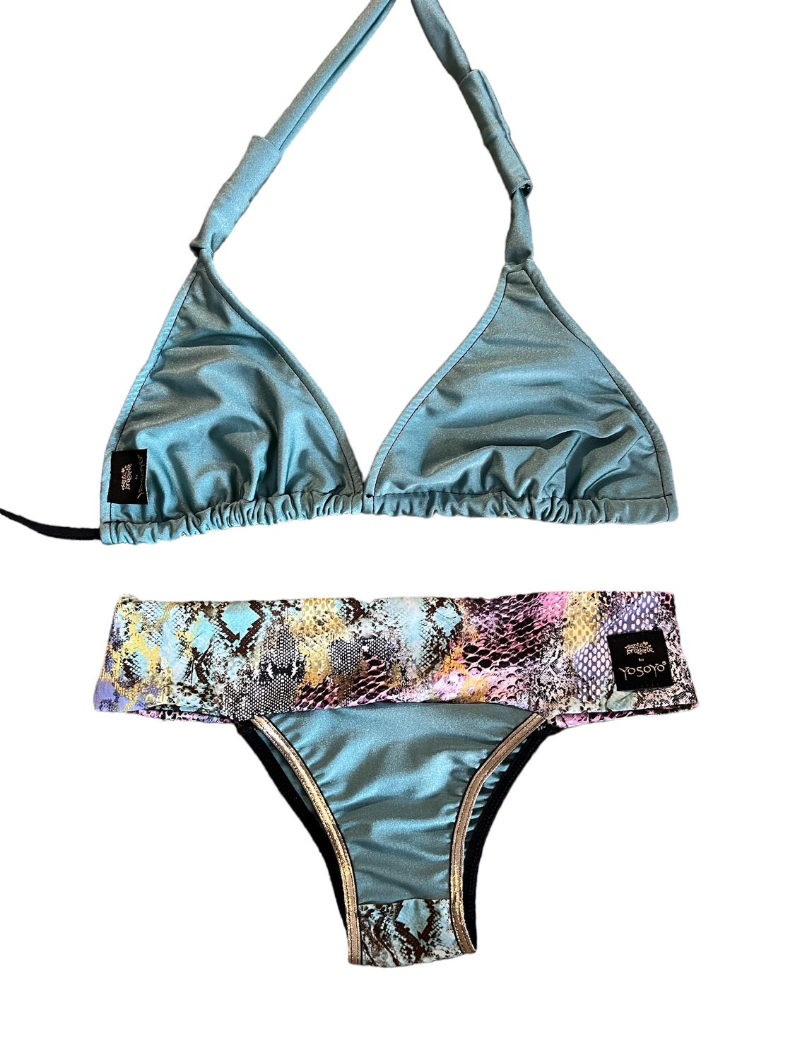 CONJUNTO BRAZIL + TRIÁNGULO “ GREEN SNAKE”