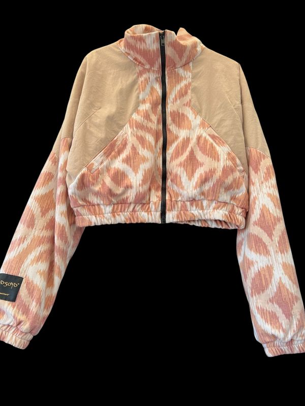 CHAQUETA BAD BAT CROPPED REVERSIBLE “Sauvage Mais gentil ”