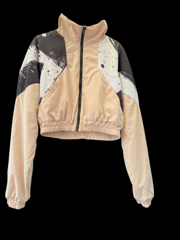 CHAQUETA BAD BAT CROPPED “URBAN ZEBRA”