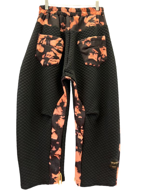 BAGGY PANTS SAMURAI “BLACK BROW TYE DYE”