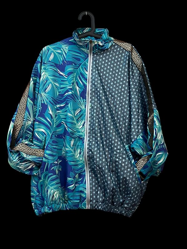 CHAQUETA BAD BAT OVER SIZE REVERSIBLE “SAUDADE DU TROPIKO”
