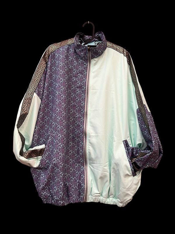 CHAQUETA BAD BAT OVER SIZE REVERSIBLE “FLOWER OF LIFE”