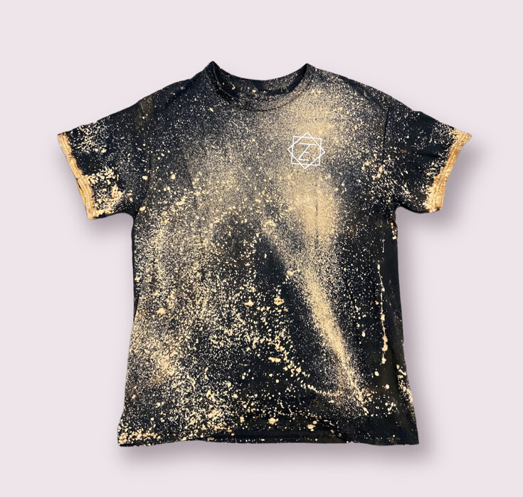 ZELL Tee-Shirt Bleach Black