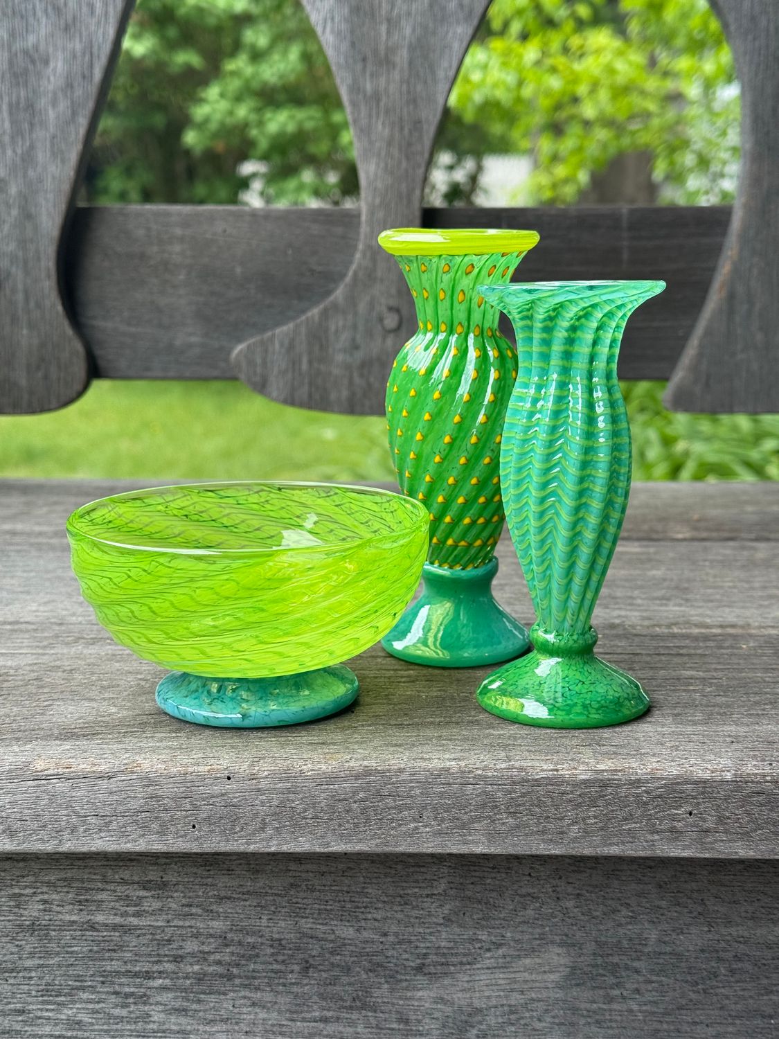 Handblown Glass Vases!