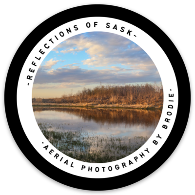 Reflections of Sask Sticker